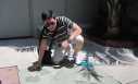 Alden Richards enjoying Hollywood during the premiere of 'The Road' in Los Angeles, California
