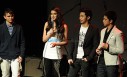 The three Kapuso stars thank the audience for watching the concert