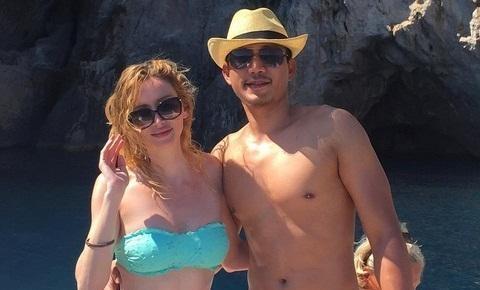 James Yap and Italian Michela Cazzola have been together for three years now. 