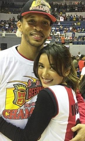 Fil-Am basketball player Chris Ross is Michelle Madrigal’s champ