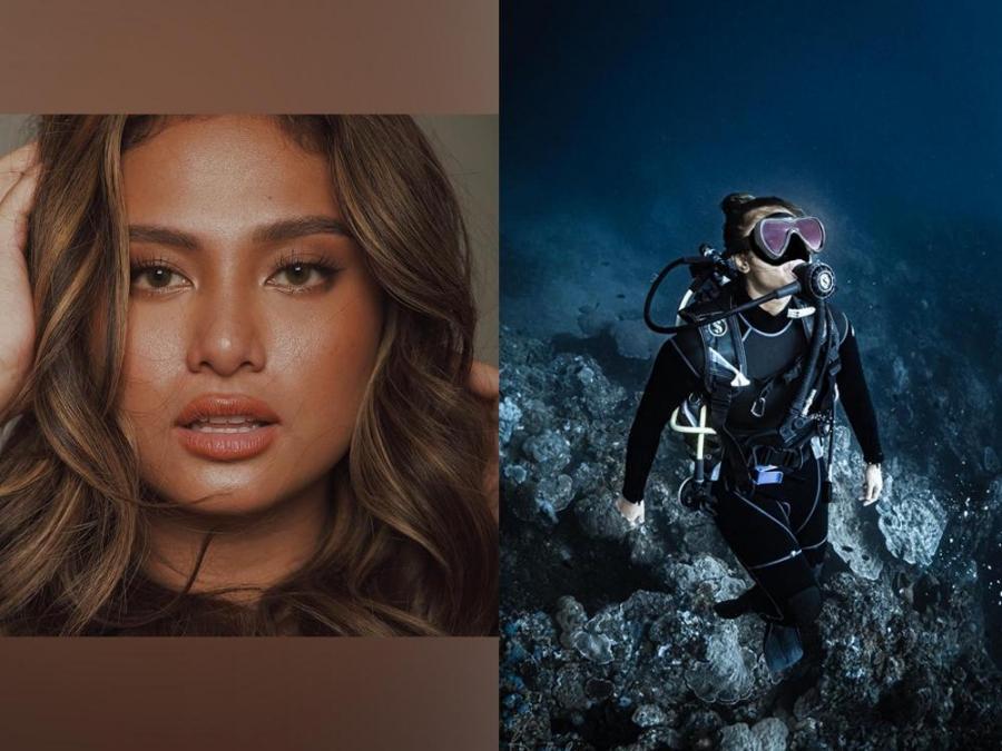 Klea Pineda Goes Scuba Diving In Batangas Gma Entertainment