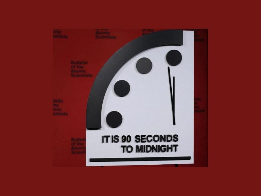 Doomsday Clock Remains At 90 Seconds To Midnight