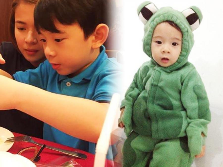 Look 15 Cutest Photos Of Lj Reyes Son Ethan Akio Celebrity Life