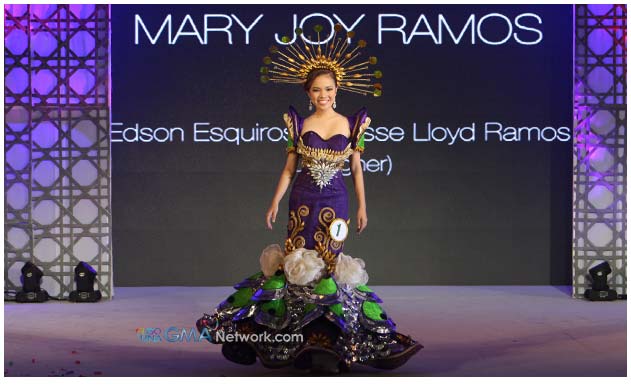 filipiniana gown recycled