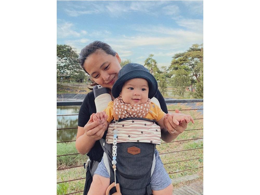 Look The Cutest Photos Of Juancho Trivino And Joyce Pring S Son