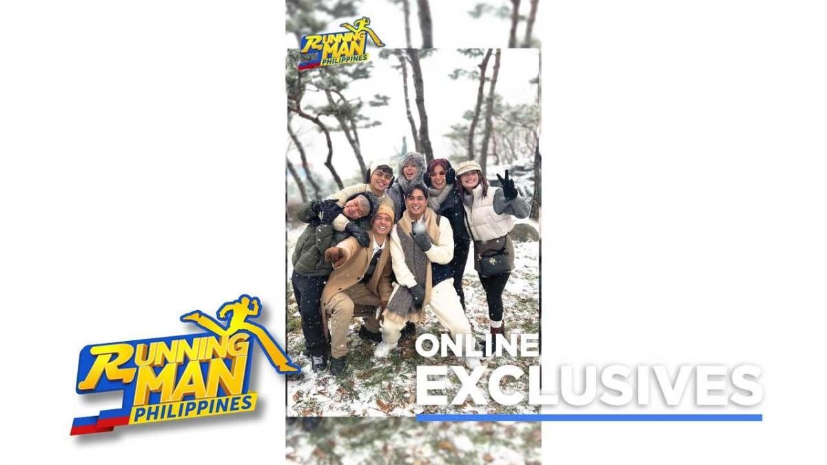 Running Man Philippines First Snow Experience Ng Runners GMA