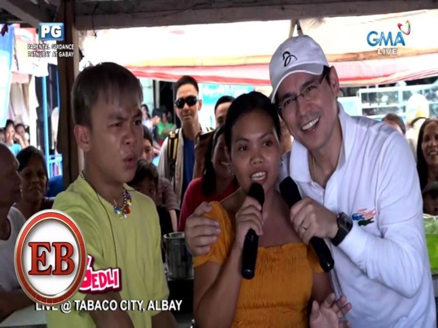 Eat Bulaga Buboy Villar Pinagpawisan Sa Sarap Ng Bicol Express Ni