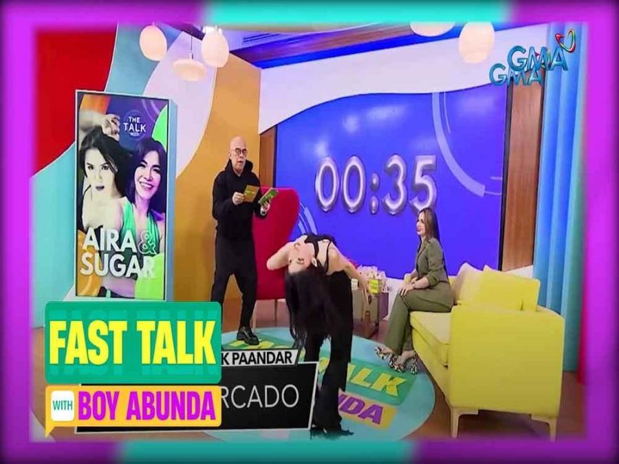 Fast Talk With Boy Abunda Best In FAST TALK Paandar Sino Kaya Ang