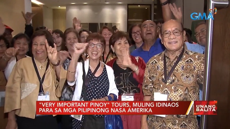 Global Pinoys From America Visit The Philippines Through VIP Tour