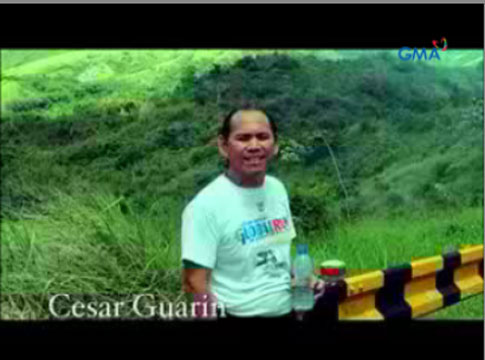 GMA Network supports Pinoy Ultramarathoner Cesar Guarin