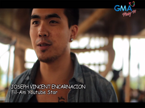 GMA Pinoy TV presents Joseph Vincent's visit to the Philippines
