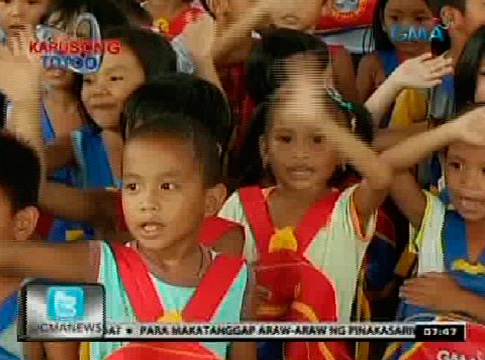 Mahigit 1,000 papasok sa unang baitang, nahandugan ng "Unang Hakbang sa Kinabukasan" ng Kapuso Foundation