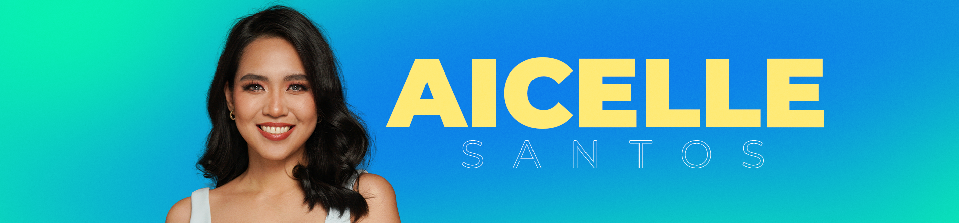 Aicelle Santos Desktop Banner