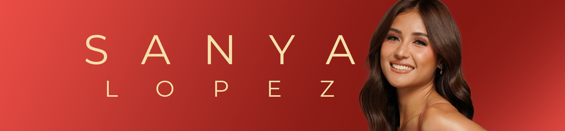 Sanya Lopez Desktop Banner