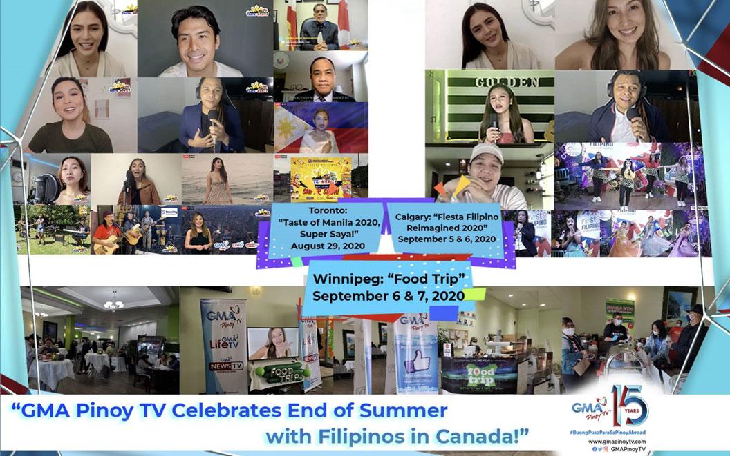 GMA Pinoy TV Celebrates End of Summer with Filipinos in Canada