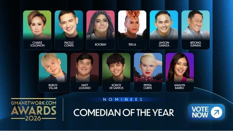 POLL: Comedian of the Year | GMANetwork.com Awards 2026 - GMA Network