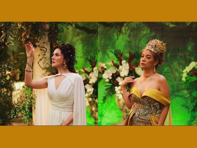 Carmina Villarroel and Pinky Amador