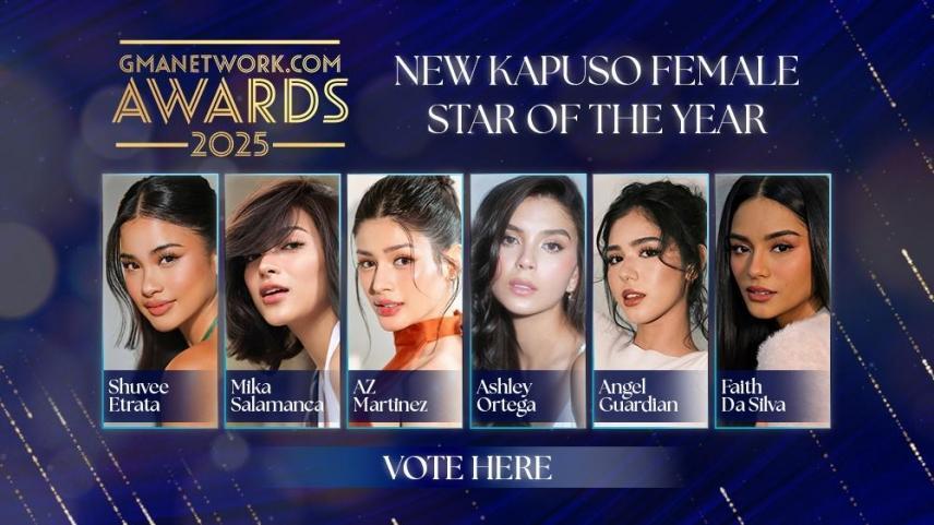 GMANetworkcom Awards 2025 New Kapuso Female