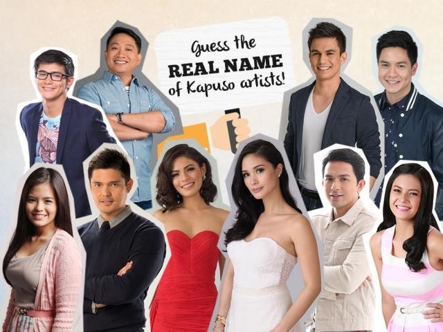 Guess the real name of these Kapuso stars