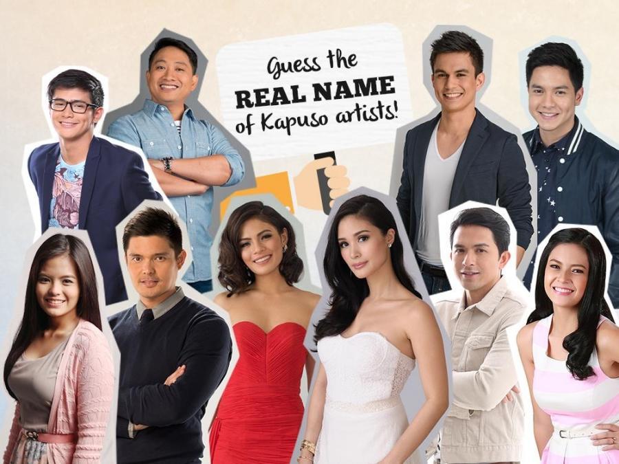 Guess The Real Name Of These Kapuso Stars Engage Gma Entertainment Online Home Of Kapuso Shows And Stars Quiz