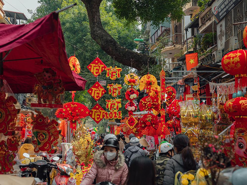 Chinese new year on the streets