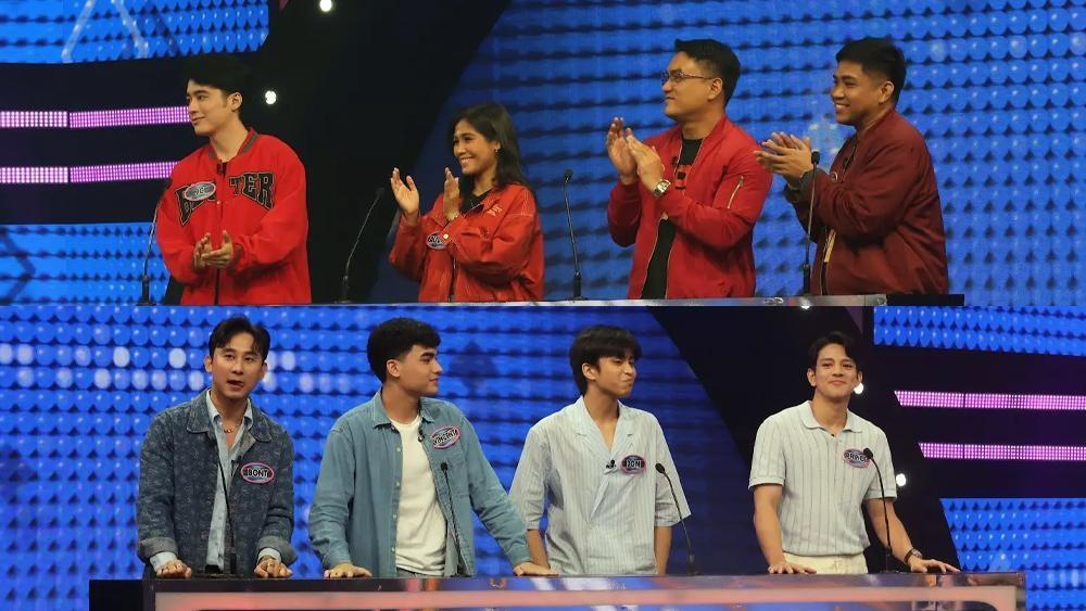 Sparkle Cuties and Team P77 in Family Feud