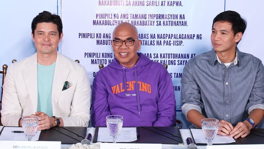 Dingdong Dantes, Boy Abunda, Chris Tiu