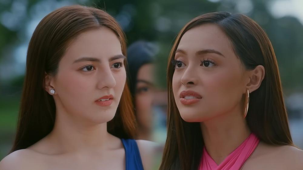 Cassy Legaspi and Cheska Fausto in Hating Kapatid