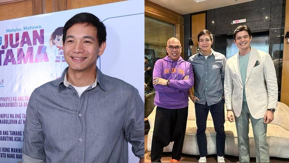 Chris Tiu, Dingdong Dantes, Boy Abunda