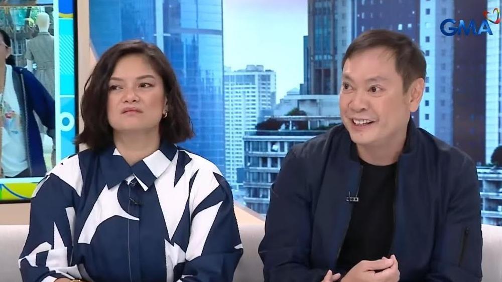 Meryl Soriano and Mel Martinez