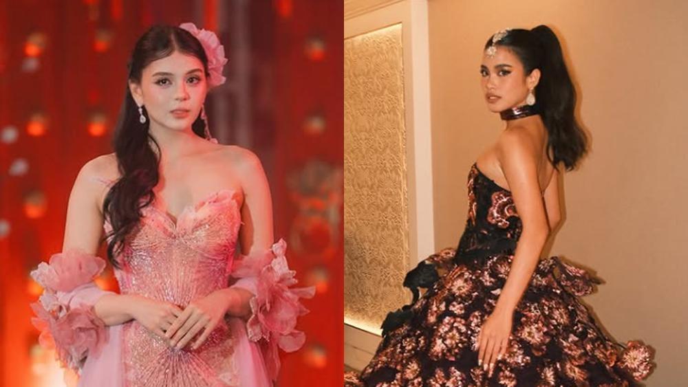 Ashley Ortega and Shuvee Etrata in fashion show