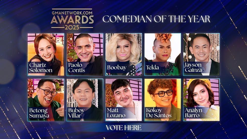 GMANetworkcom Awards 2025, Comedian of the Year