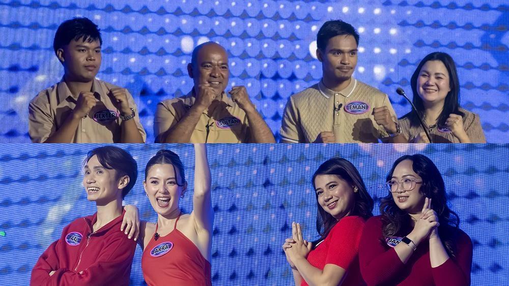 Team nina Eman Bacosa Pacquaio at Arra San Agustin, maghaharap sa Family Feud!