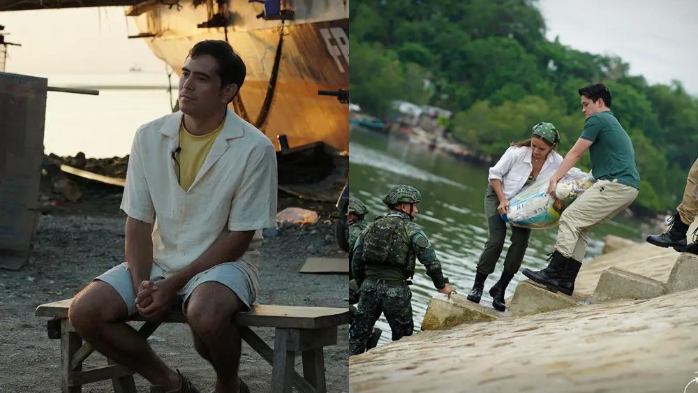 Gerald Anderson, Pauline Amelinckx tackle West Philippine Sea realities in new online reality series