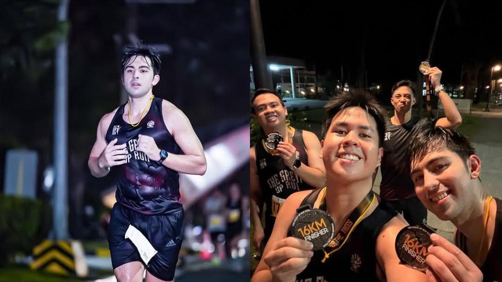 Derrick Monasterio shows his love for fitness in latest 16km fun run