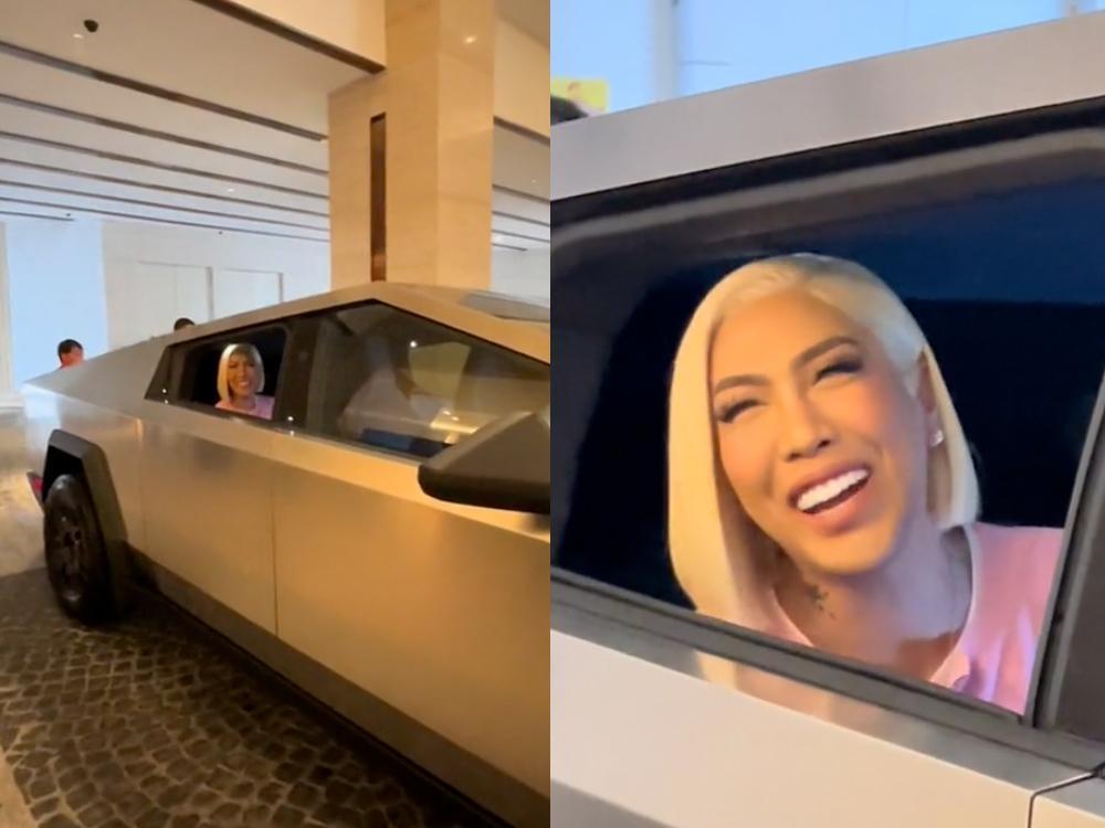 Vice Ganda and Tesla Cybertruck