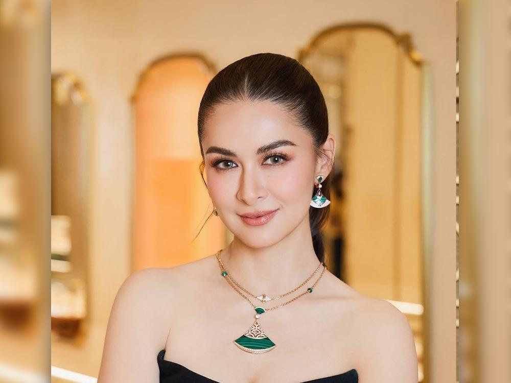 Marian Rivera wearing Bulgari