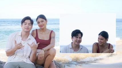 Alden Richards at Nadine Lustre