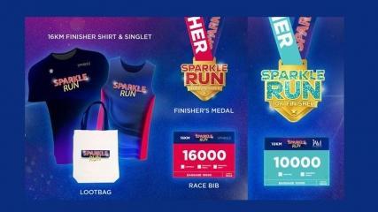Sparkle Run 2026 medals