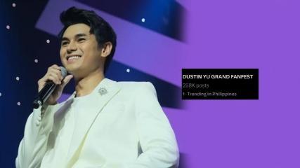 Dustin Yu fan meet a success