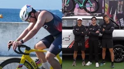 Alden Richards, Nico Bolzico, Wil Dasovich triathlon