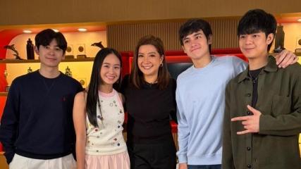 Clifford, Caprice Cayetano, Kara David, Heath Jornales, and Marco Masa