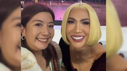 Kara David and Vice Ganda