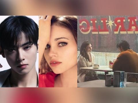 Cha Eun woo films music video in U.S. with actress India Eisley