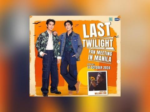 Last Twilight' fan meeting in Manila with GMMTV stars Jimmy