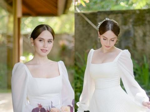 LOOK: Jessy Mendiola's gorgeous minimalist wedding dress