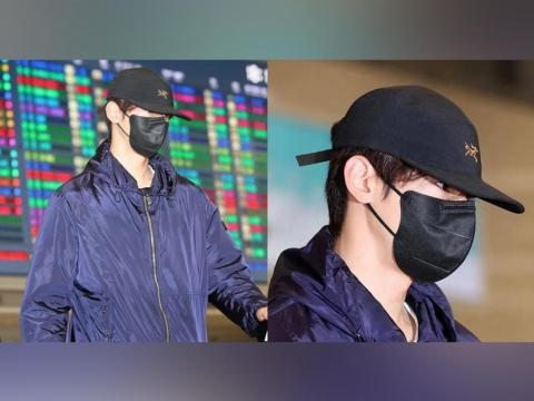 Cha Eun woo returns to South Korea from LA for Moonbin s wake