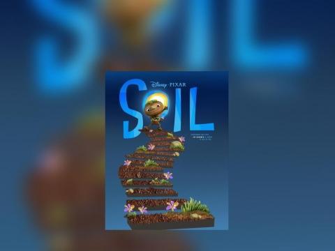 New Disney Pixar Character Soil Movie Elemental Poster, Unique