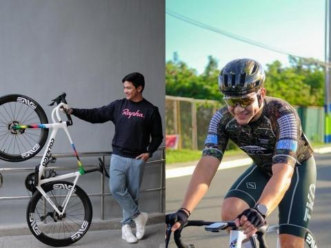 Alden Richards advocates for cycling as a method of self-car