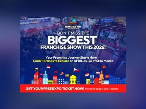 Discover your next big opportunity at Asia's premier franchise expo this April!